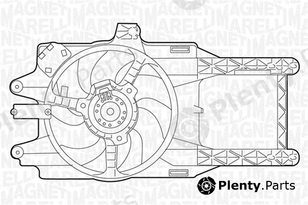 Magneti Marelli 069422028010 — Fan, engine cooling