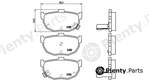 Magneti Marelli 363700430003 — Brake Pad Set, disc brake