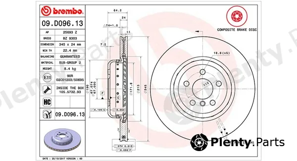 Magneti Marelli 360406132104 — Brake Disc