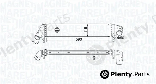Magneti Marelli 351319205260 — Charge Air Cooler