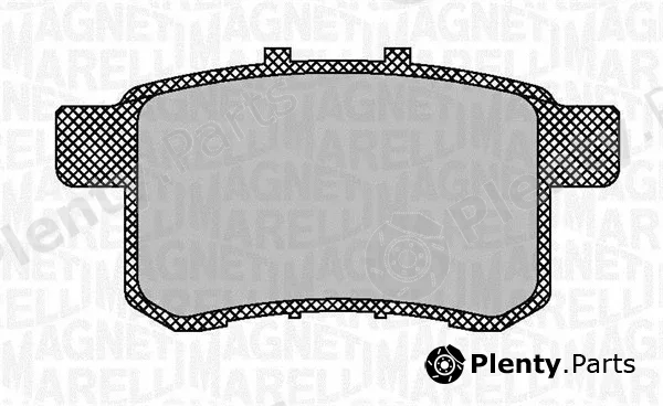 Magneti Marelli 363916060703 — Brake Pad Set, disc brake