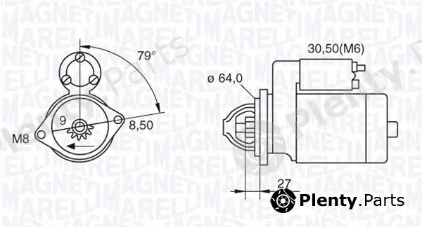 Magneti Marelli 063280045010 — Starter
