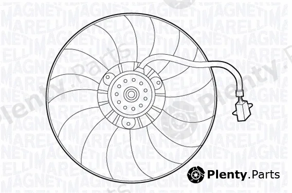 Magneti Marelli 069422476010 — Fan, engine cooling