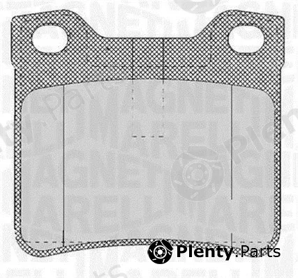 Magneti Marelli 363916060482 — Brake Pad Set, disc brake