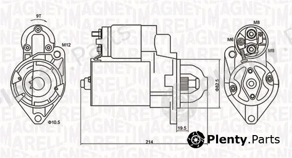 Magneti Marelli 063720879010 — Starter