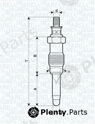Magneti Marelli 062587001304 — Glow Plug