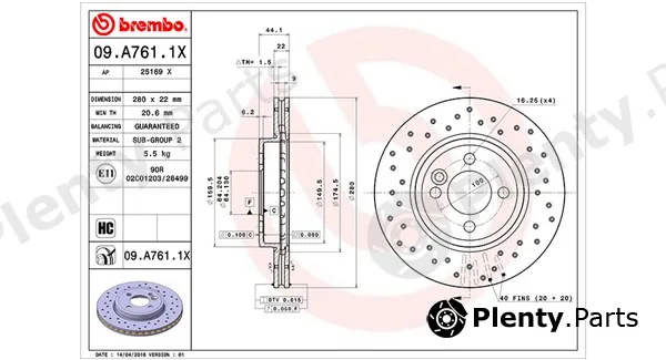 Magneti Marelli 360406090702 — Brake Disc
