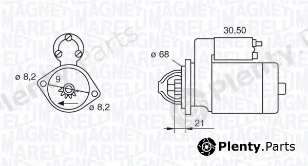 Magneti Marelli 063522604010 — Starter