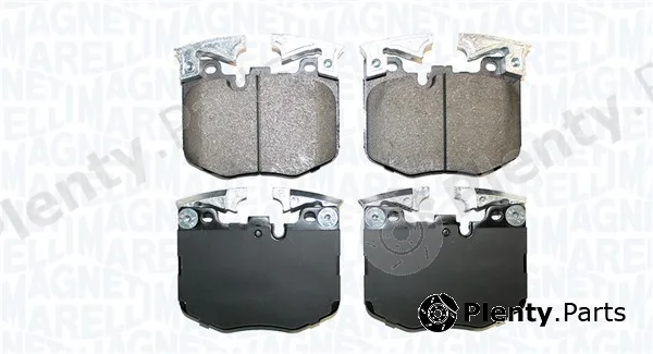 Magneti Marelli 363916061233 — Brake Pad Set, disc brake
