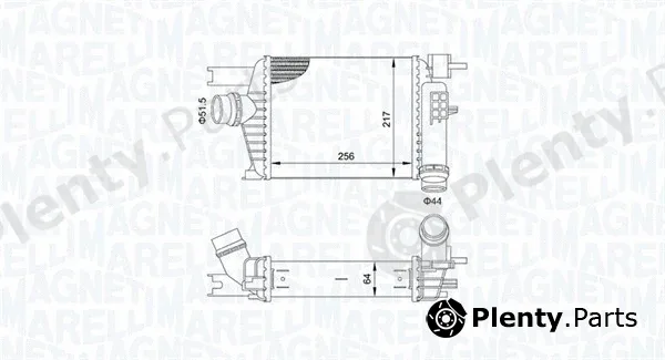 Magneti Marelli 351319205160 — Charge Air Cooler