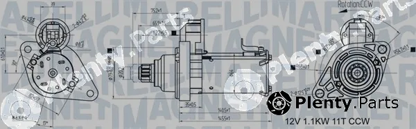 Magneti Marelli 063721533010 — Starter