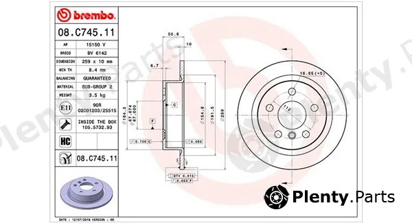 Magneti Marelli 360406161901 — Brake Disc