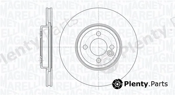 Magneti Marelli 361302040759 — Brake Disc