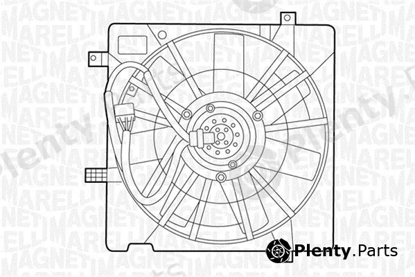 Magneti Marelli 069422438010 — Fan, engine cooling