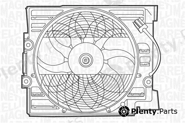 Magneti Marelli 069422366010 — Fan, engine cooling