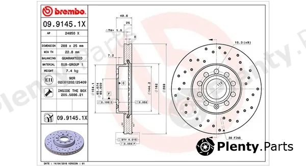 Magneti Marelli 360406050502 — Brake Disc