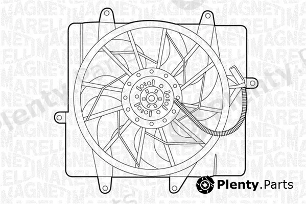 Magneti Marelli 069422369010 — Fan, engine cooling
