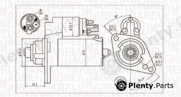 Magneti Marelli 063721293010 — Starter