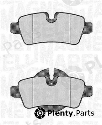 Magneti Marelli 363916060626 — Brake Pad Set, disc brake