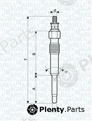 Magneti Marelli 060900170606 — Glow Plug