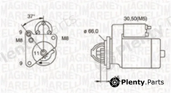 Magneti Marelli 063721260010 — Starter