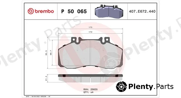 Magneti Marelli 363700450065 — Brake Pad Set, disc brake