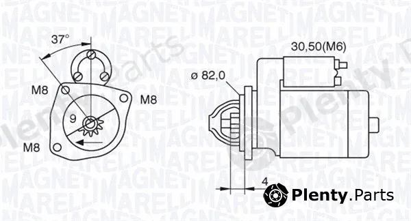 Magneti Marelli 063521093000 — Starter