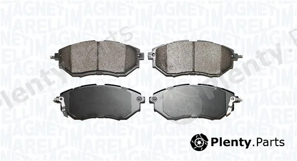 Magneti Marelli 363916061138 — Brake Pad Set, disc brake