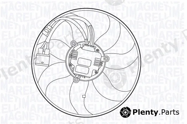 Magneti Marelli 069422557010 — Fan, engine cooling