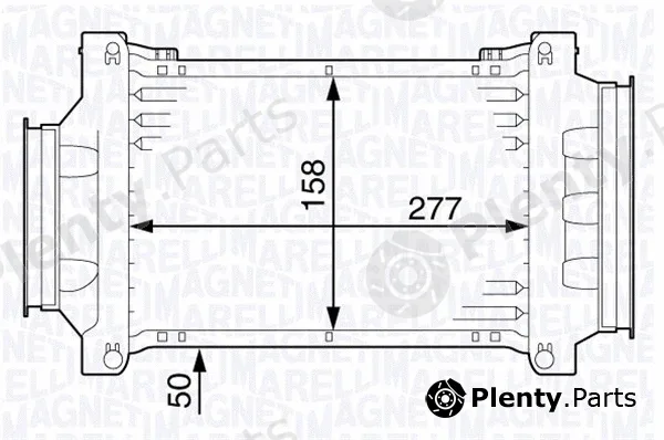 Magneti Marelli 351319202550 — Charge Air Cooler