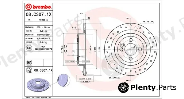 Magneti Marelli 360406177902 — Brake Disc