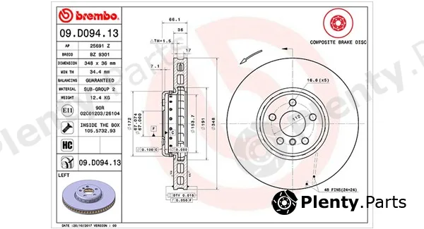 Magneti Marelli 360406132504 — Brake Disc