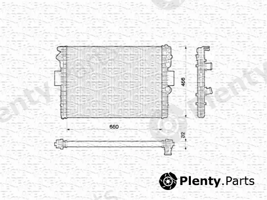 Magneti Marelli 350213170000 — Radiator, engine cooling