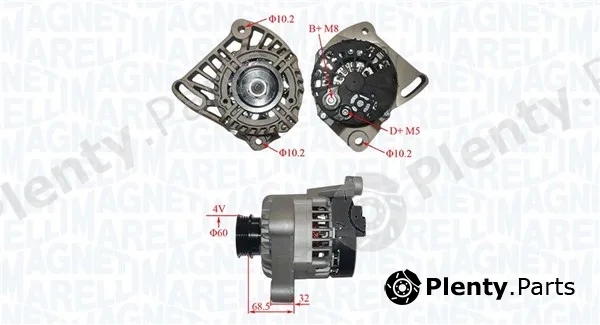 Magneti Marelli 063731349010 — Alternator