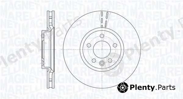 Magneti Marelli 361302040768 — Brake Disc