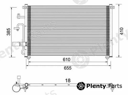 Magneti Marelli 359003220380 — Condenser, air conditioning