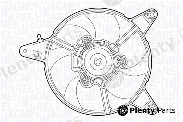 Magneti Marelli 069422471010 — Fan, engine cooling