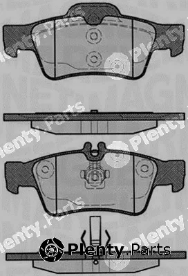 Magneti Marelli 363916060316 — Brake Pad Set, disc brake