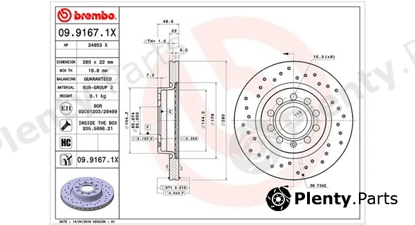 Magneti Marelli 360406002002 — Brake Disc