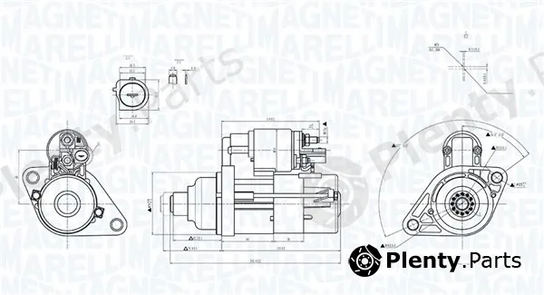 Magneti Marelli 063725634010 — Starter