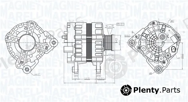 Magneti Marelli 063736232010 — Alternator