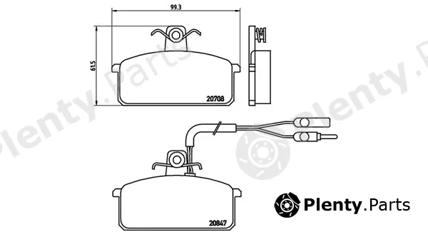 Magneti Marelli 363700423019 — Brake Pad Set, disc brake