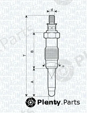 Magneti Marelli 060900060606 — Glow Plug