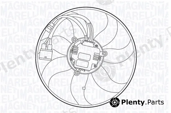 Magneti Marelli 069422555010 — Fan, engine cooling