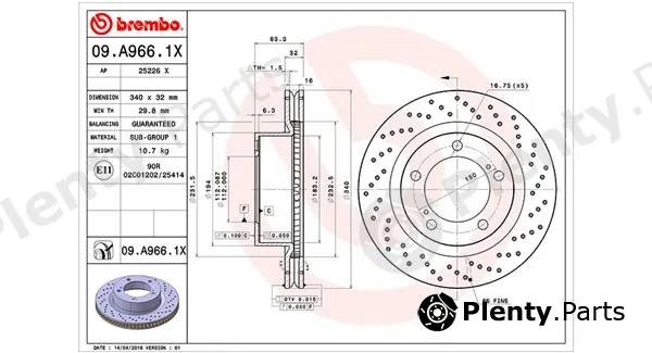 Magneti Marelli 360406098302 — Brake Disc