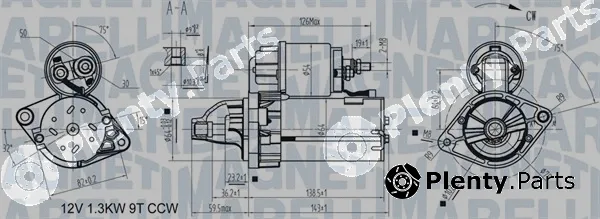 Magneti Marelli 063721346010 — Starter