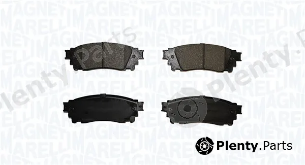 Magneti Marelli 363916061123 — Brake Pad Set, disc brake