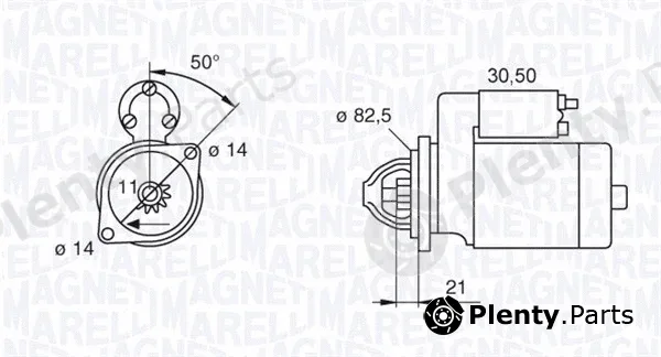 Magneti Marelli 063207138010 — Starter