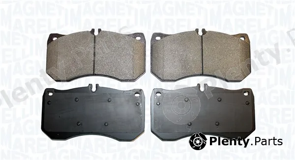 Magneti Marelli 363916061293 — Brake Pad Set, disc brake