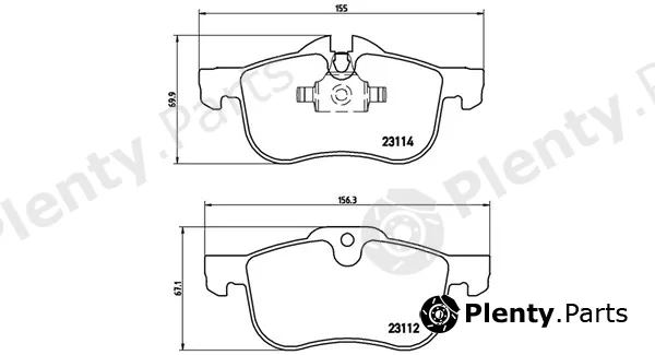 Magneti Marelli 363700452017 — Brake Pad Set, disc brake